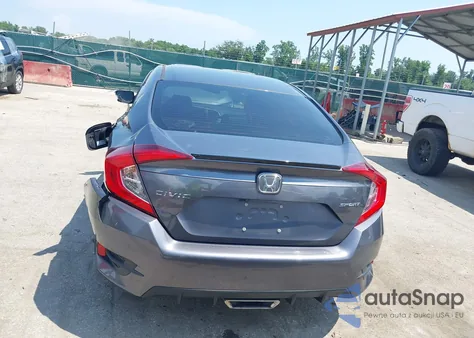 2020 Honda Civic Sport z USA, uszkodzony, nr VIN 2HGFC2F89LH563785